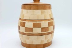 Maple and Cherry - 7W x 8.5H - by Milt S