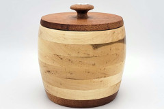 Maple and Mahogany - 6.5W x 6.5H - by Allan T