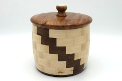 Maple and Walnut - 6W x 5.5H - by Ron C