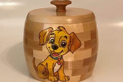 Maple with Pyrography - 6W x 6H - by Allan T