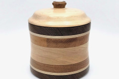 Wenge, Cherry, Mahogany and Plywood - 6.5W x 6.5H - by Steve R