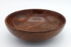 Claro Walnut Dish - 8W x 3H - by Steve E