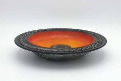 Maple, Carving and Air Brushing - 9W x 2H - by John H
