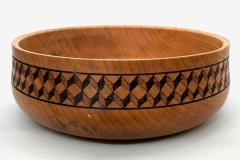 Maple with Pyrography - 9W x 3.5H - by John-H