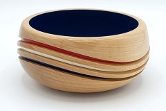 Maple with Paint - 6W x 3H - by Steve E
