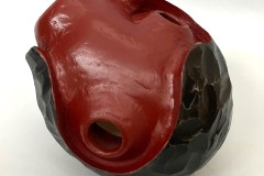 "Whatisit", Gray Pine, Carved and Painted - 7D x 8L - by John-H