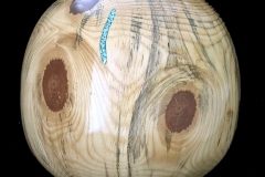 Ponderosa Pine, Kill Beetle Blue Stain & Turquoise - 15H - by Andy J