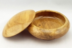 Maple Lidded Box - 5W x 2.5H - by Steve E