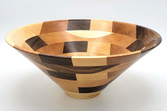 BFAB, Cherry, Maple and Walnut - 11.5W x 7H - by Steve E