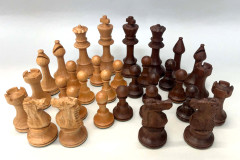 Maple and Walnut Chess Set - by John H