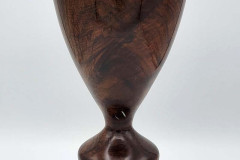 Walnut and Brass - 6W x 14H - by Ron C