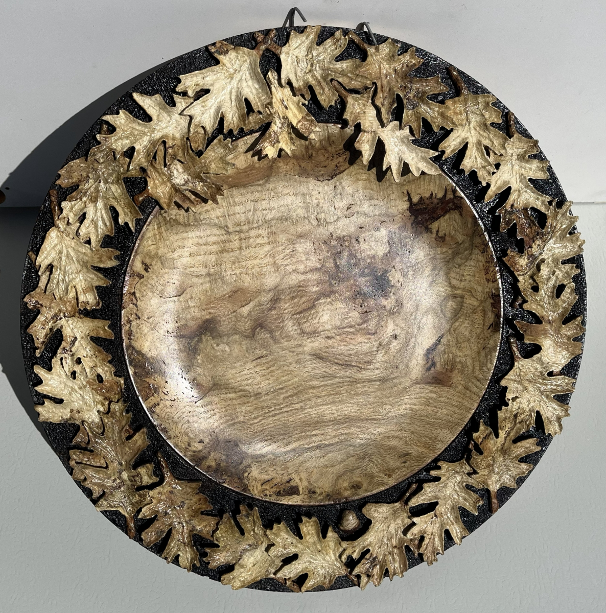 Oak Burl - 16W x 2H - by David W