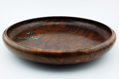 Claro Walnut Platter - 19 Dia. - by Steve E