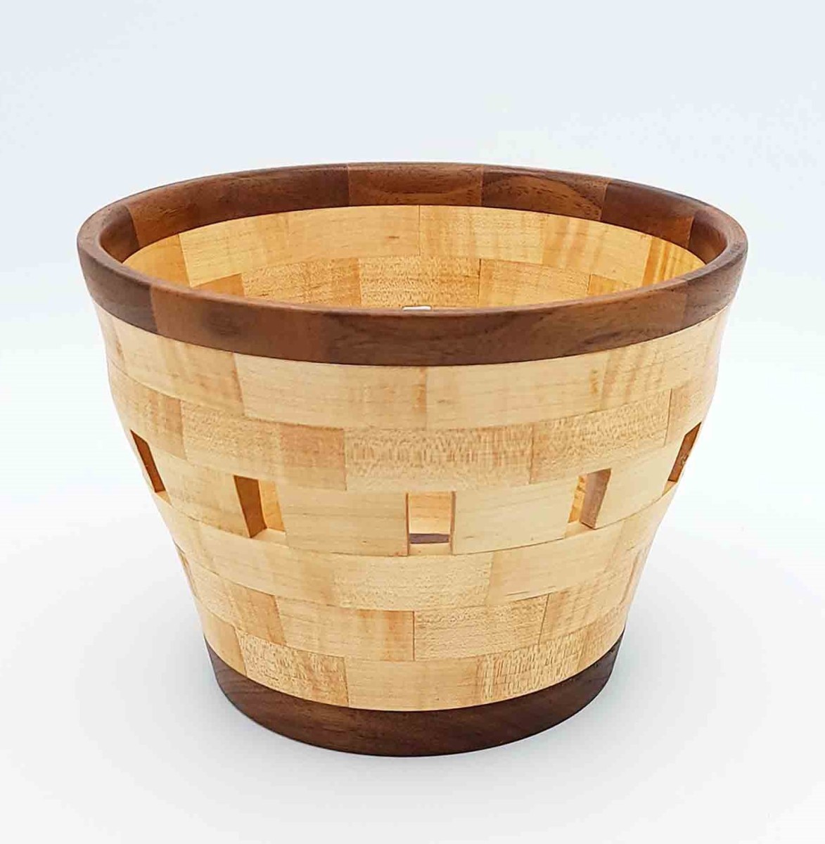 Maple and Walnut - 7.5W x 5.5H - by Jim-B