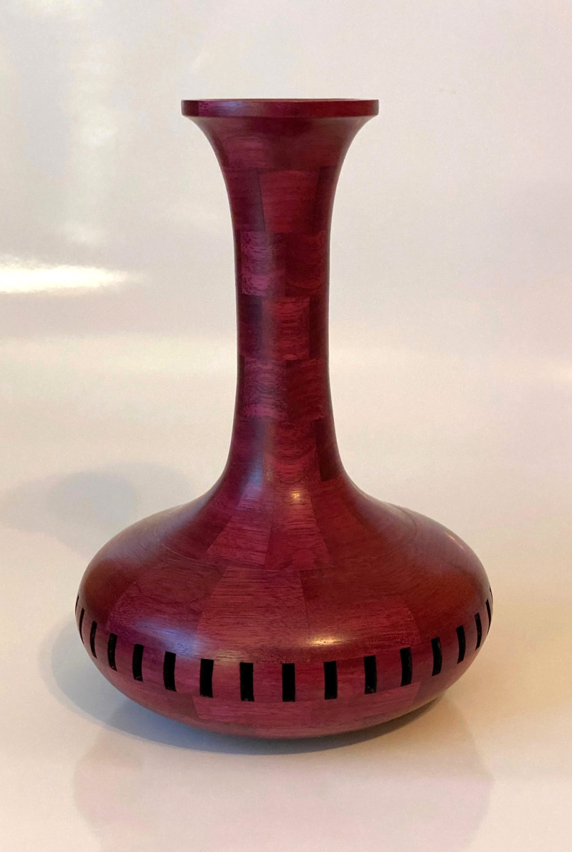 Purpleheart - 6W x 9H - by Allan T