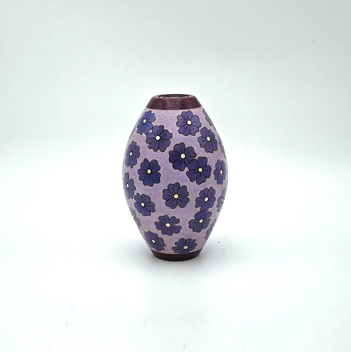 Purpleheart, Pau Marfim & Pyrography - 3.5W x 5.5H - by Steve E