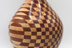 Maple and Bloodwood - 9W x 12H - by Ron C