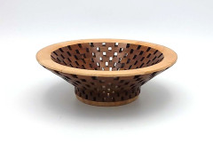 Maple and Walnut - 8W x 2.5H - by Gerry A