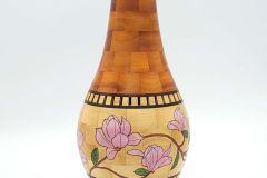 Pernambuco, Pau Marfim  with Pyrography - 5W x 10.5H - by Steve E