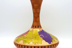 Pernambuco, Pau Marfim with Pyrography - 9W x 10.5H - by Steve E