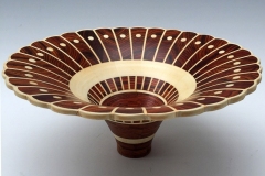 Rosewood & Holly Bowl - 9W x 4H - by Bill K