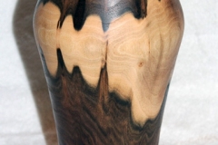 Black Walnut Vase - 5W x 10H - by Randy P