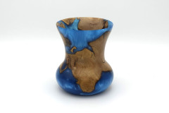 Rosewood Root and Epoxy - 4W x 5H - by Dan D