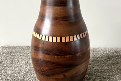 Walnut Vase - 6W x 10H - by Dan D