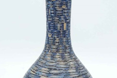 White Oak, Dyed Vase - 4.5W x 8H - by Steve E